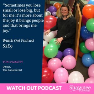 Watch Out S2.E9. Doing What You Love For the Love of Community with Toni Padgett